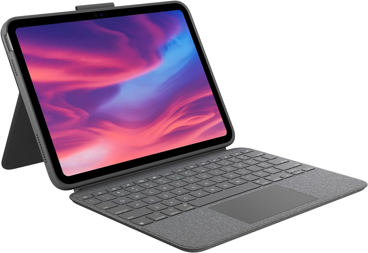 Logitech Combo Touch · Husă cu tastatură iPad
